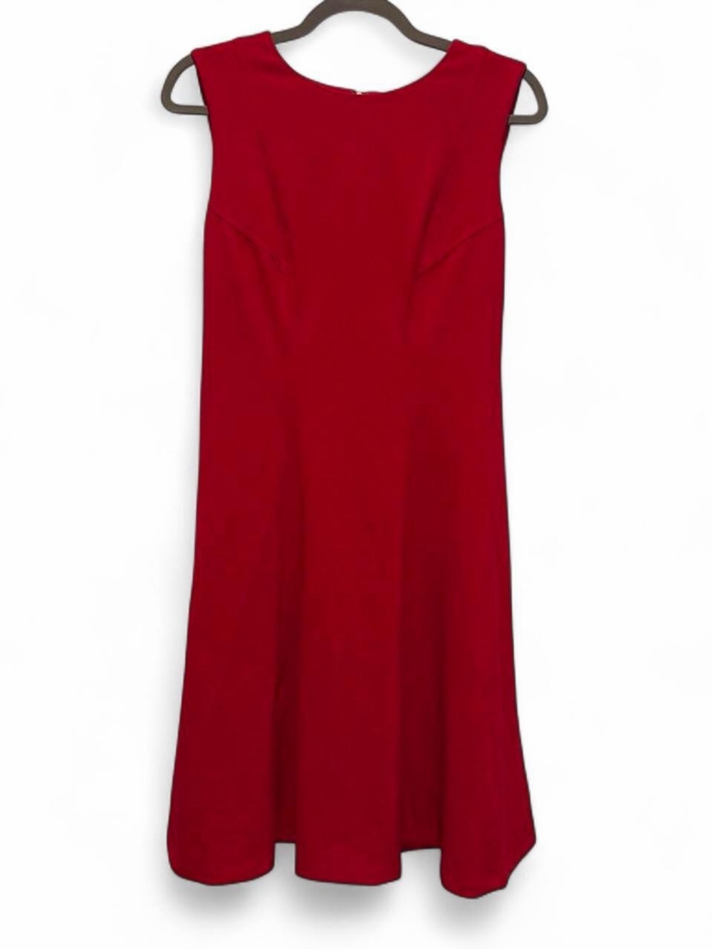 Tommy Hilfiger Red Sleeveless Fit-and-Flare Dress Size 8